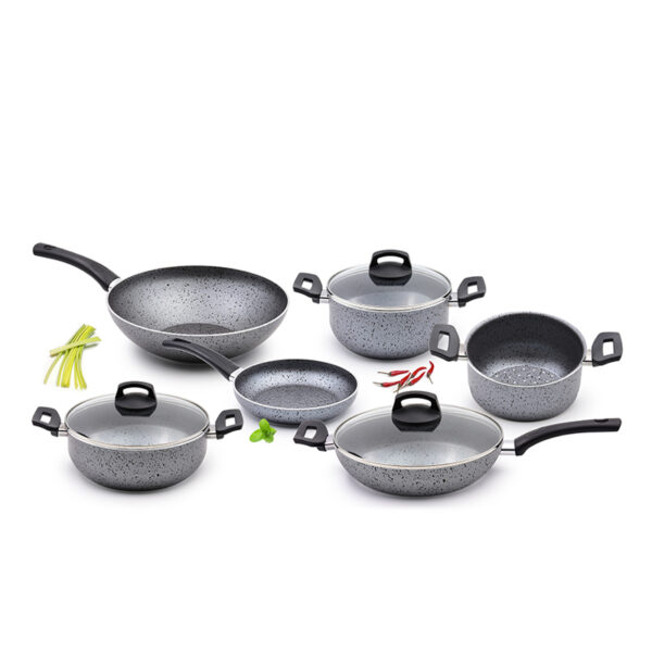 Trem Cozinha Indução 6 Peças Jazz
