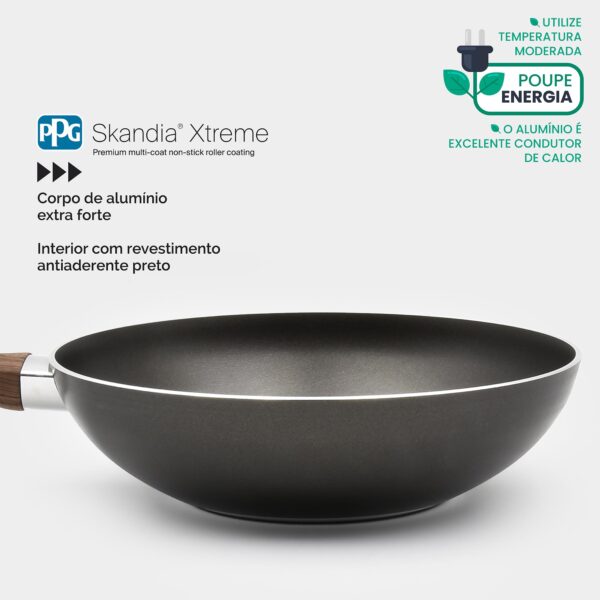 Wok Black Wood (Outlet) - Image 2