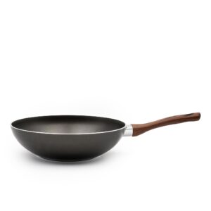 Wok Black Wood