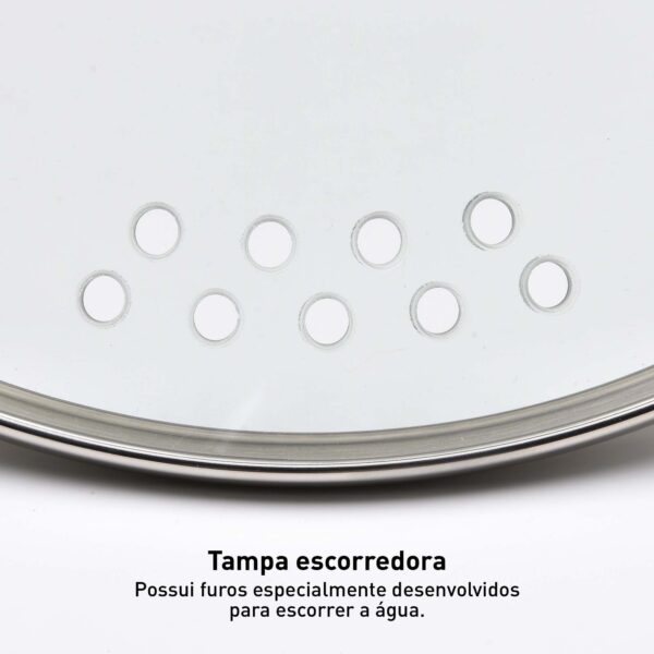 Trem Cozinha Indução 6 Peças Prime Inox Collection - Image 3