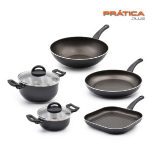 Trem Cozinha Indução 5 Peças Estudantes