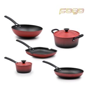 Trem de Cozinha Indução 5 Peças Fogo