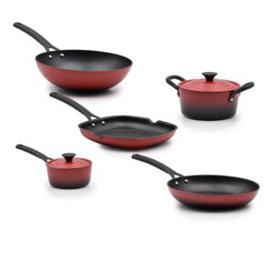 Trem de Cozinha Indução 5 Peças Fogo