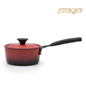 Caçarola com cabo com tampa Fogo