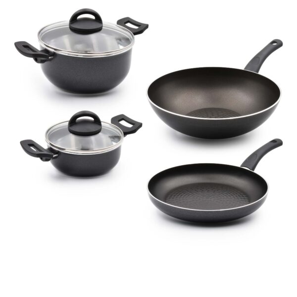 Trem Cozinha Indução 4 Peças Estudantes