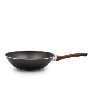 Wok Black Wood
