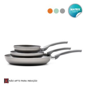 Conjunto 3 Frigideiras Matrix Soft