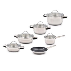Trem Cozinha Indução 6 Peças Prime Inox Collection