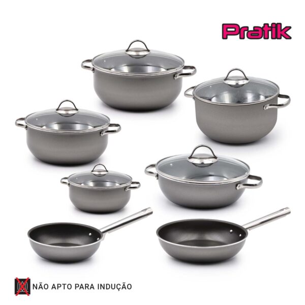 Trem de Cozinha 7 Peças Pratik