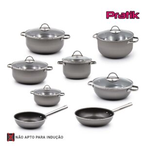 Trem de Cozinha 8 Peças Pratik