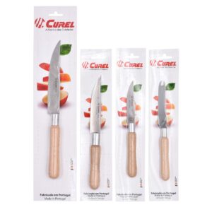 Conjunto 4 Facas Corticeira Curel