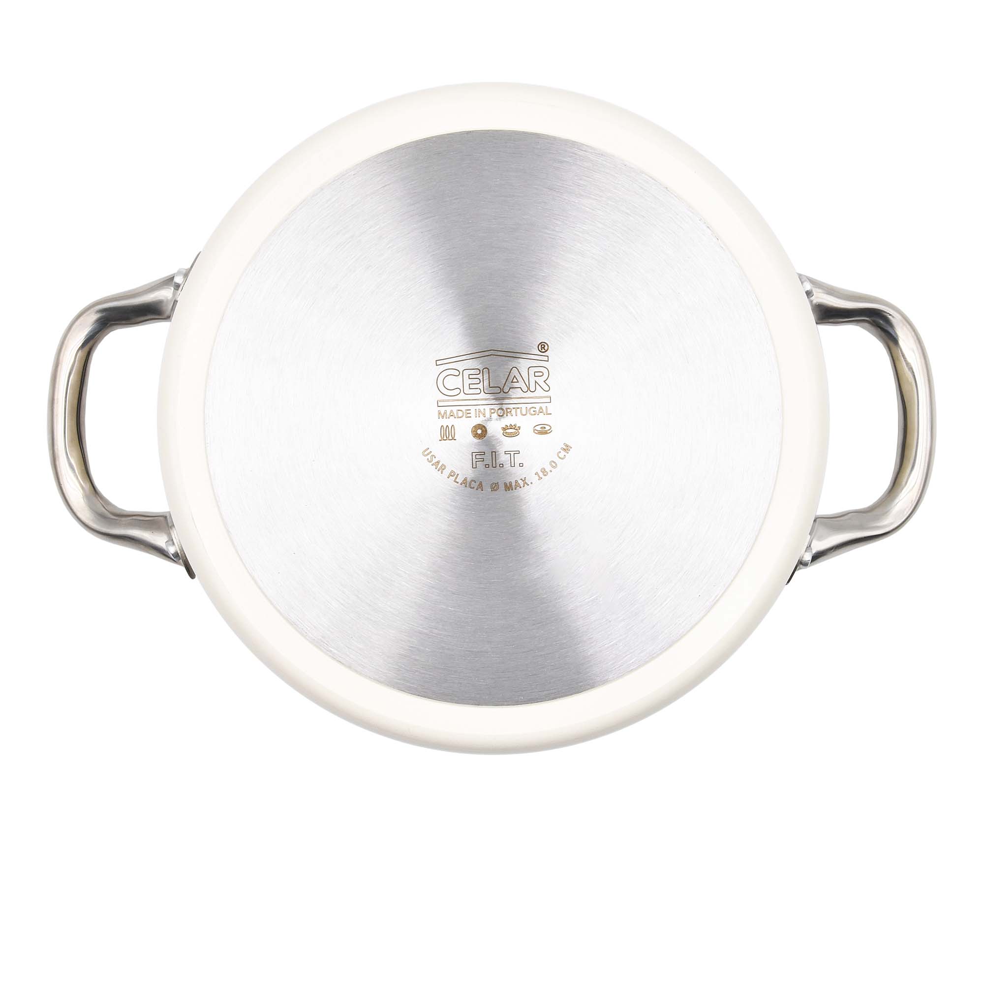 Trem Cozinha Indução 8 Peças Creme - Image 16