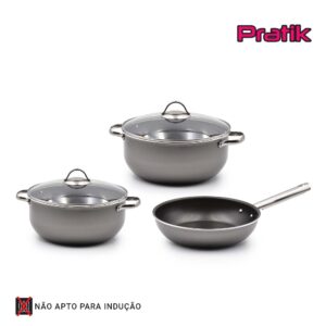 Conjunto 3 Peças Pratik