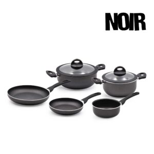 Trem Cozinha Indução 5 Peças Noir