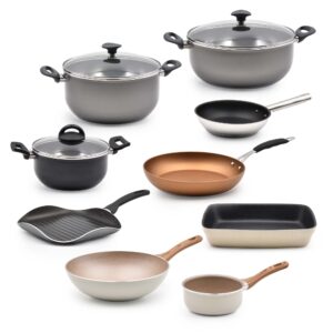 Trem Cozinha Indução 9 Peças Poupança