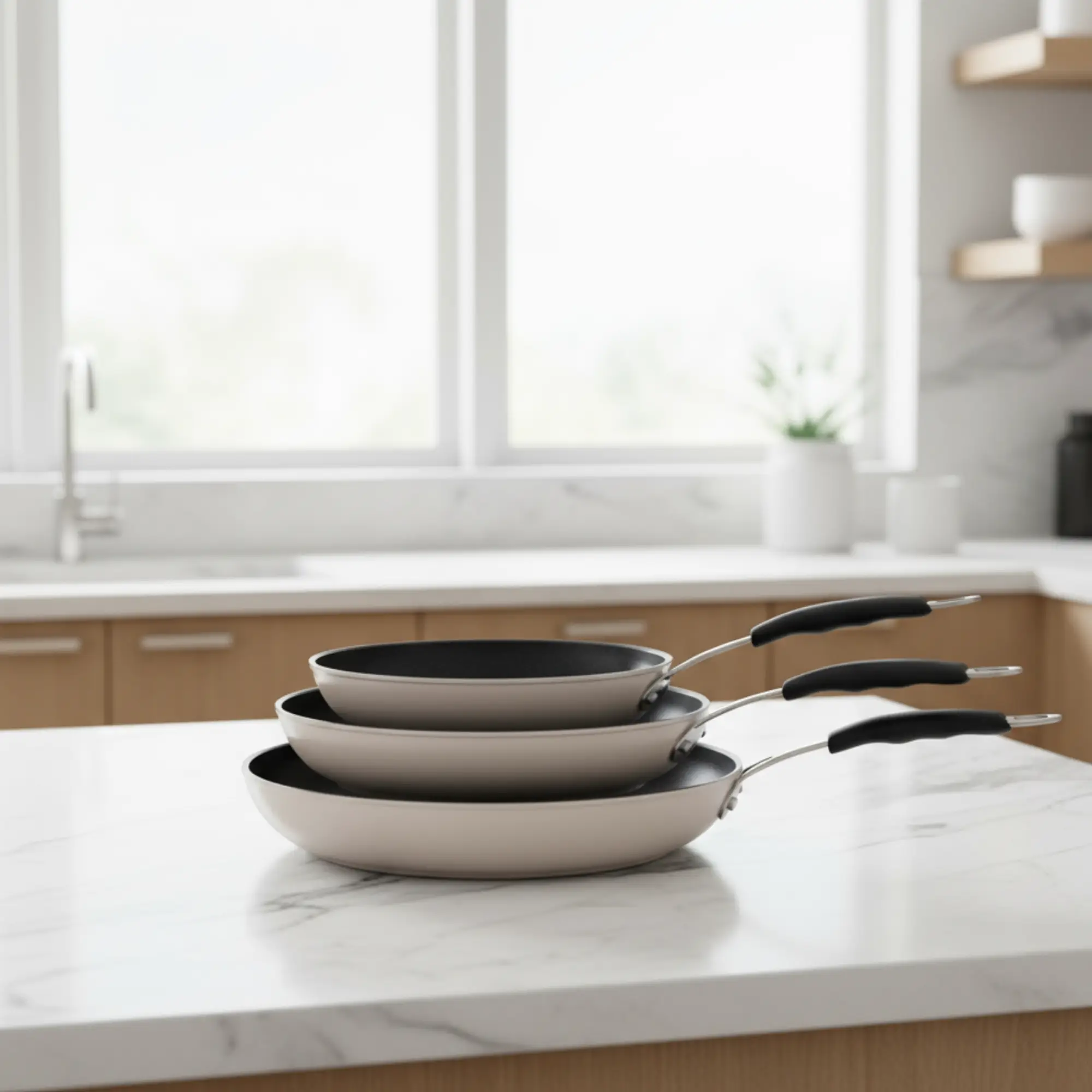 Conjunto Indução 3 Frigideiras Sand - Image 2