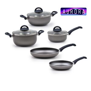 Trem Cozinha Indução 5 Peças Aurora