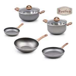 Trem de Cozinha Indução 5 Peças Rústica