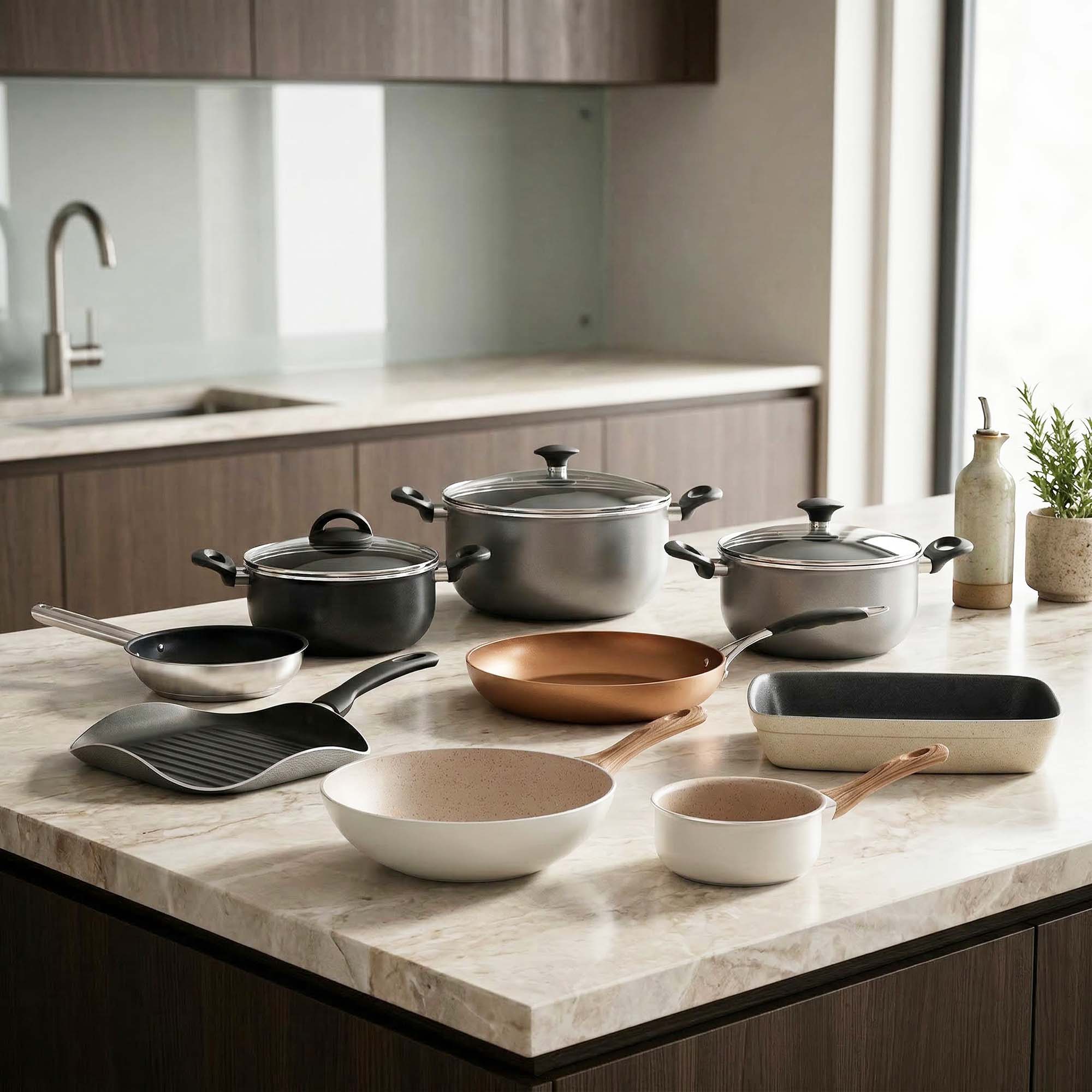 Trem Cozinha Indução 9 Peças Poupança - Image 2