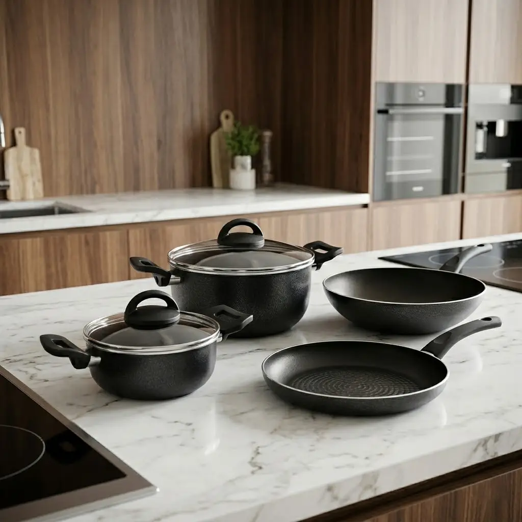 Trem Cozinha Indução 4 Peças Estudantes - Image 2
