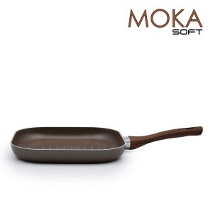Grelhador Ondulado Moka Soft
