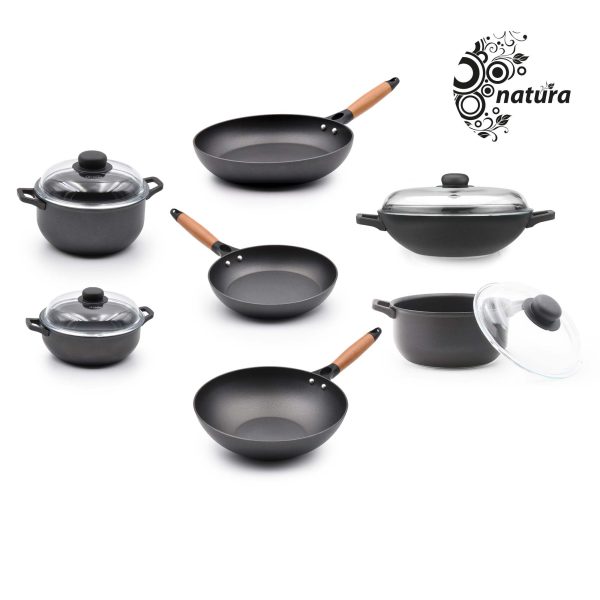 Trem Cozinha Indução 7 Peças Natura F.I.T.