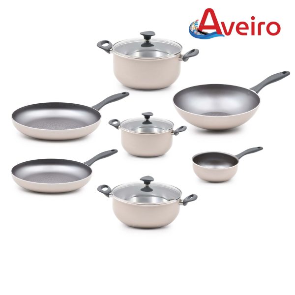 Trem Cozinha Indução 7 Peças Aveiro