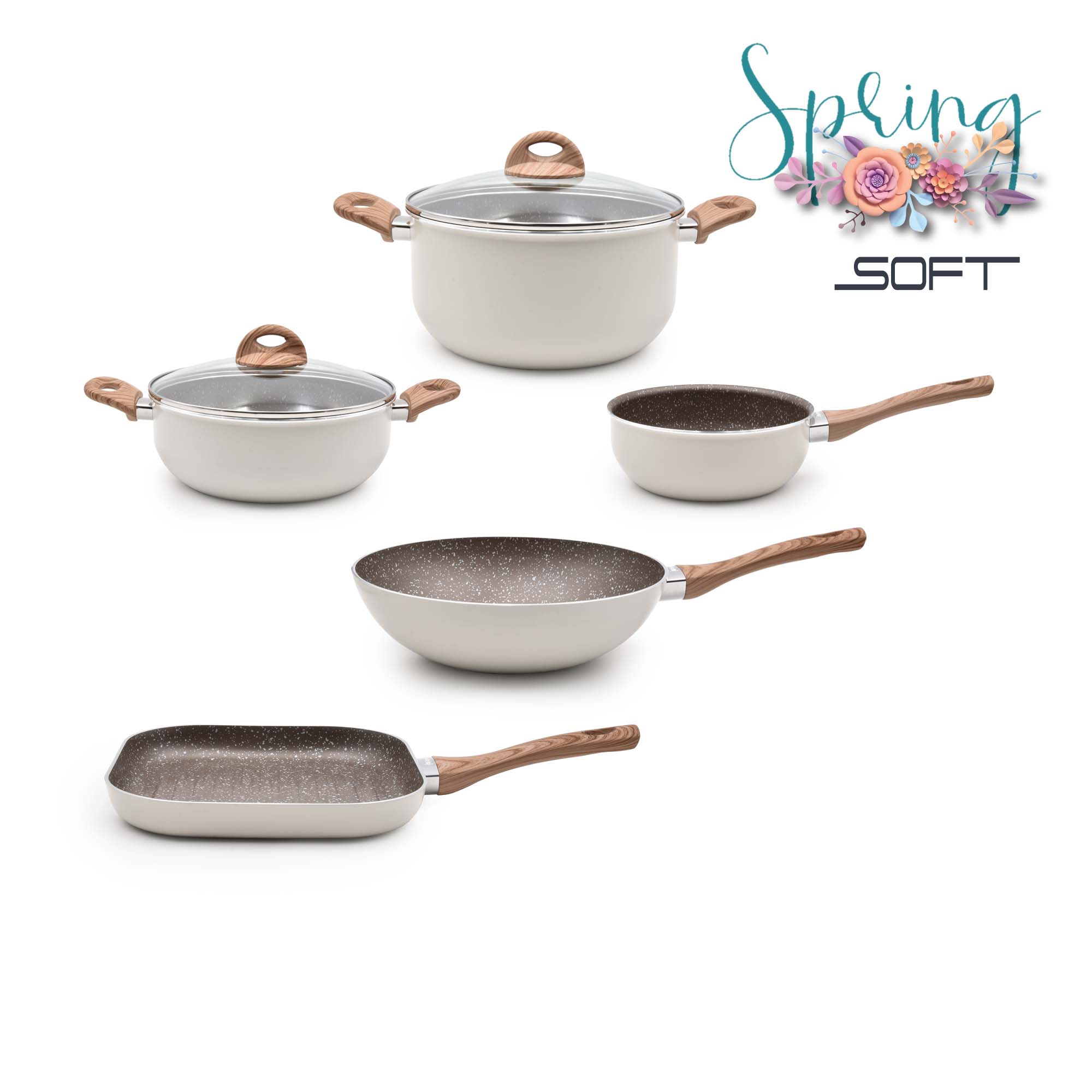 Trem Cozinha 5 Peças Spring Soft